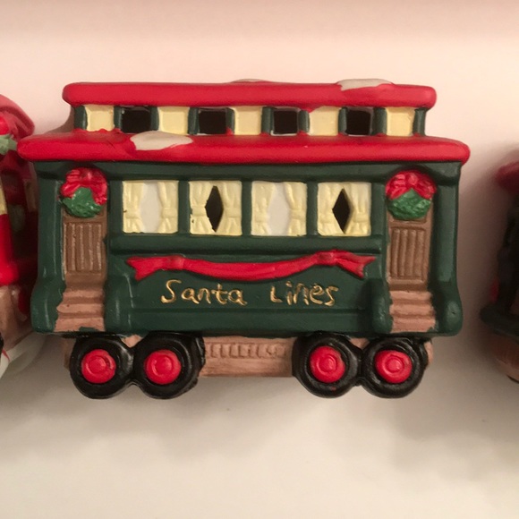 3Piece Porcelain Train Set - Picture 8 of 15